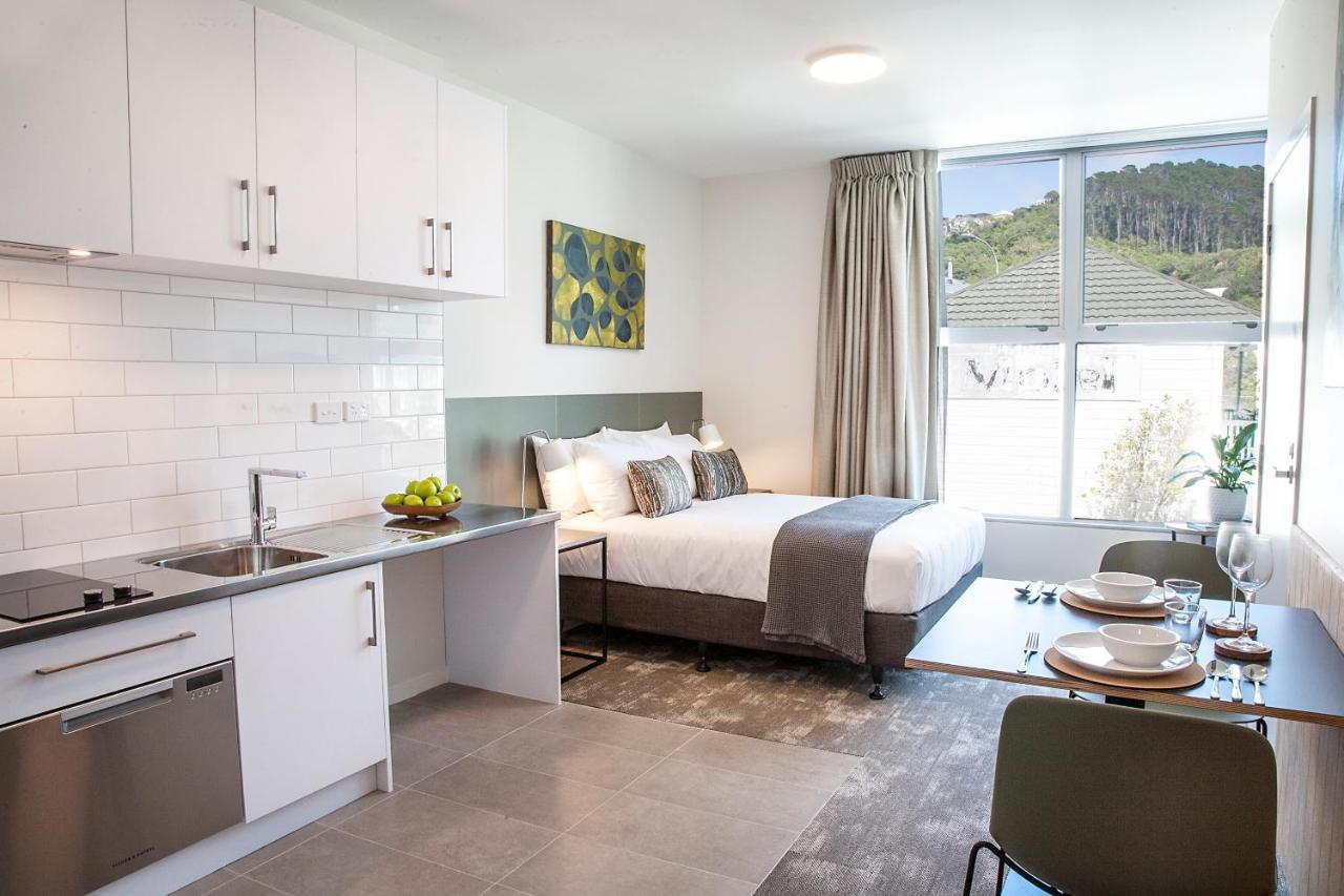 Sojourn Apartment Hotel - Riddiford Wellington Kültér fotó